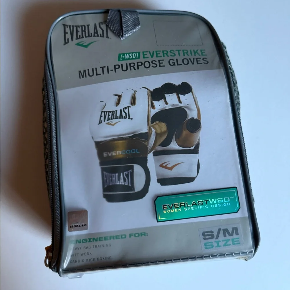 Everlast Multi-Purpose Training Gloves in Gold and White‎
